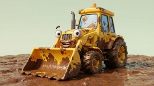 ТРАКТОР-ТРАКТОР-ТРАКТОР Песенка про трактор для детей. Песенки про машинки и технику