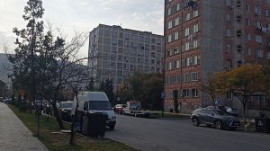Прогулка по Рустави 12.11.2025 (8-ый микрорайон, дом 19 в Рустави)