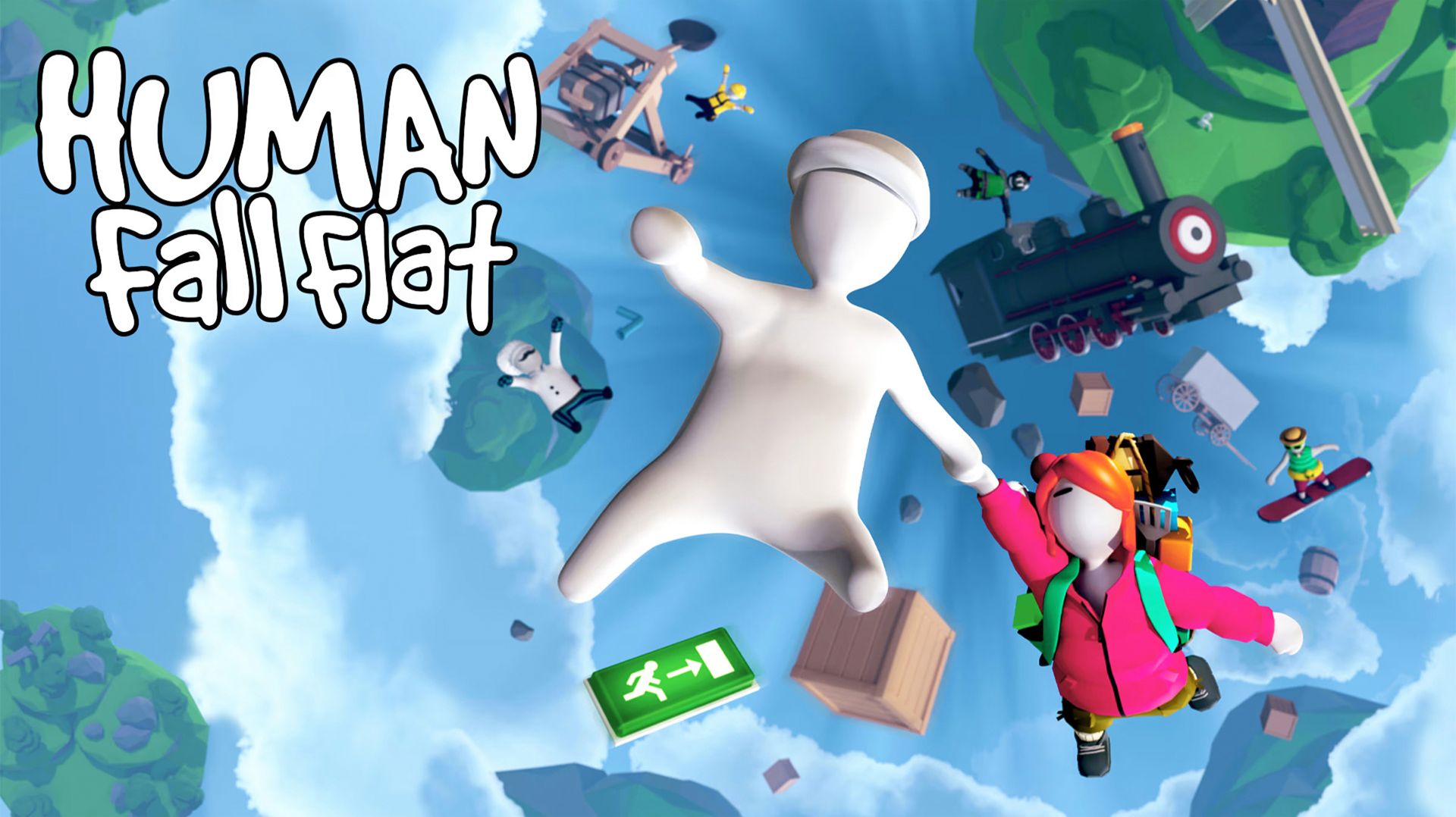 ИГРАЮ С ПОДПИСЧИКАМИ ► Human Fall Flat #6 смотреть онлайн