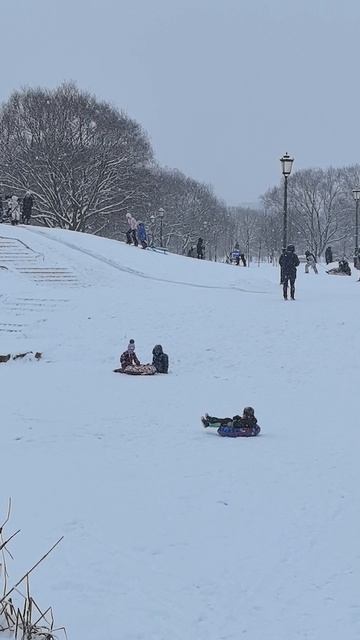 Зимняя горка