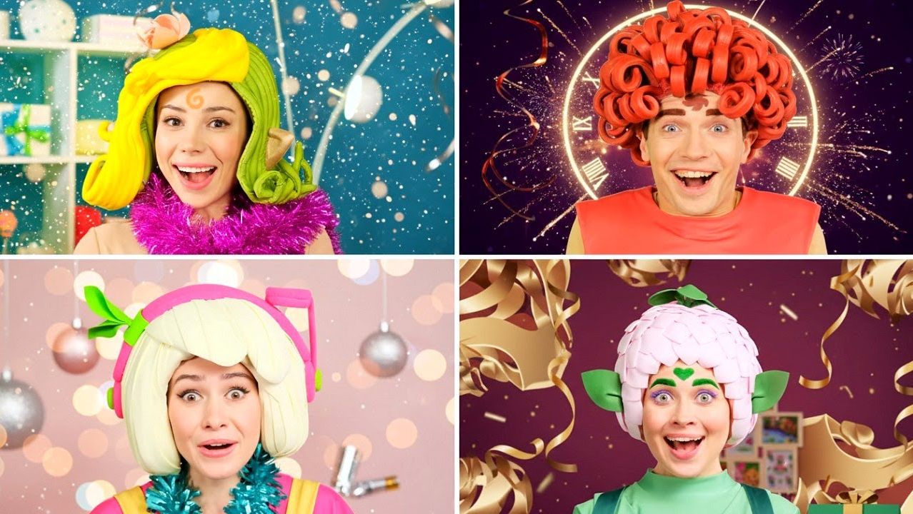 ❄️НОВОГОДНЯЯ ПЕСНЯ ❄️— Песенки Фортуны — Поем вместе с Командой Флоры смотреть онлайн