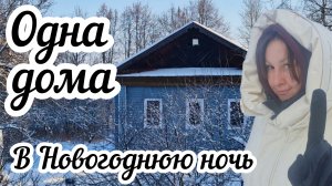 Как я встретила Новый год одна в деревне🎄🏠 И почему мне это так нравится❓