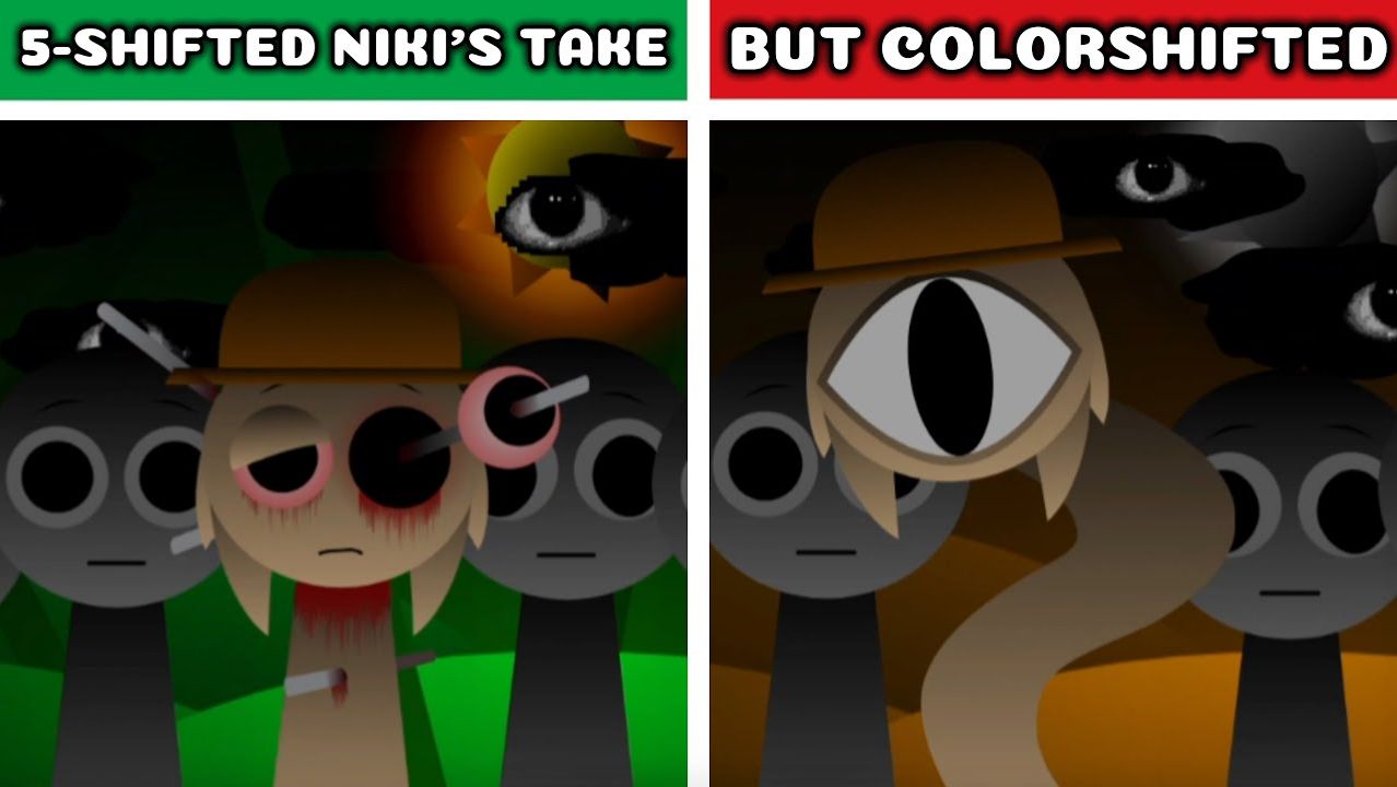 СПРУНКИ 5‑ШИФТЭД: НИКИ VS COLORSIFTED 🔥 ОРИГИНАЛ ИЛИ ЦВЕТНАЯ ВЕРСИЯ? КТО СИЛЬНЕЕ? 💥🎧 смотреть онлайн