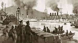 Капитуляция крепости Порт-Артур .