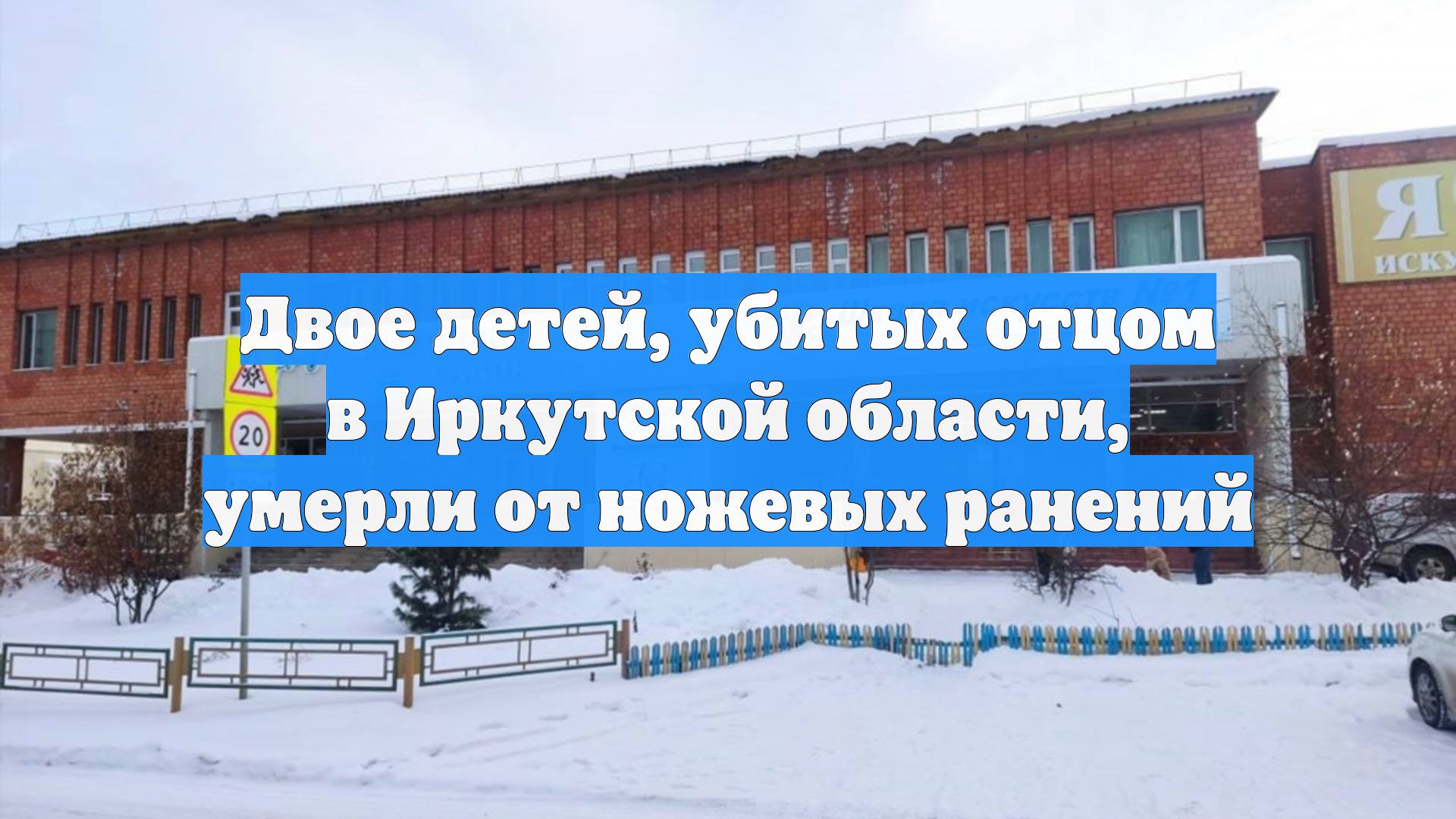 Двое детей, убитых отцом в Иркутской области, умерли от ножевых ранений смотреть онлайн