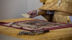 Поздняя Божественная Литургия. Неделя 30-я по Пятидесятнице, пред Рождеством Христовым, святых отец