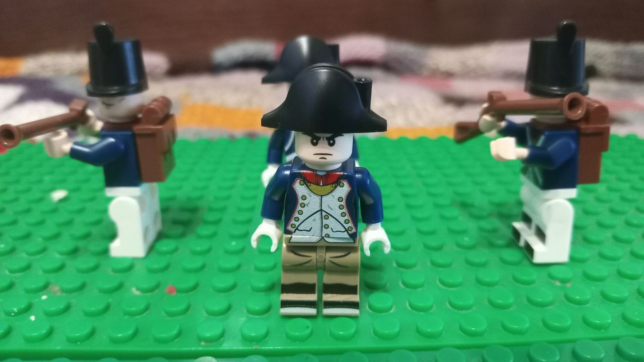 Французкие солдаты времён Наполеоновских войн. Lego обзор смотреть онлайн