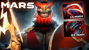 Аналитика Ошибок: МАКСИМУМ УРОНА! МАРС через ФИЗ УРОН от ПАРКЕРА.. Перуанский безумец Dota 2