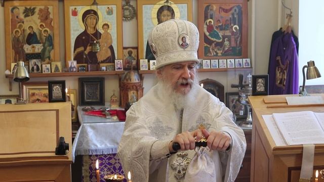 Проповедь епископа Амвросия (Тимрота) в неделю святых отец, 4 января 2026 смотреть онлайн