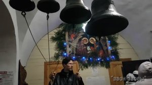 Виктор Котельников, колокольный звон в храме Рождества Христова, г.Тотьма, Вологодская обл.