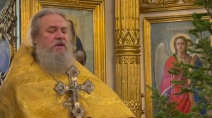 Неделя пред Рождеством Христовым. Протоиерей Сергий Кандыбин