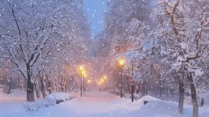 Тихо падает снег