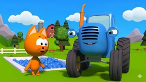 СИНИЙ ТРАКТОР — ДЕТСКИЙ МУЛЬТИК 👶🚜 | ПЕСЕНКИ, МАШИНКИ И ОБУЧЕНИЕ