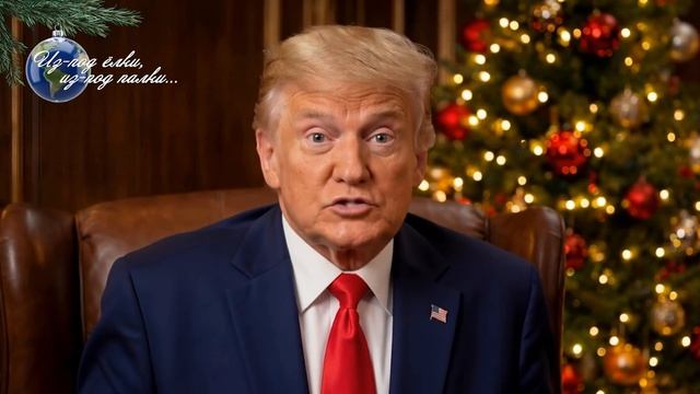 Поздравление с Новым годом от Дональда Трампа смотреть онлайн