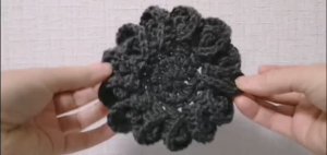 Большой цветок-ирландское кружево