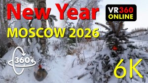 ЗИМА НА ДАЧЕ 2026 ❄️ Новый год под Москвой | VR 360° 4K 3D