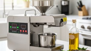 Электрический шнековый маслопресс AKITAJP AKJP-400 для дома холодного горячего отжима масла. Купить