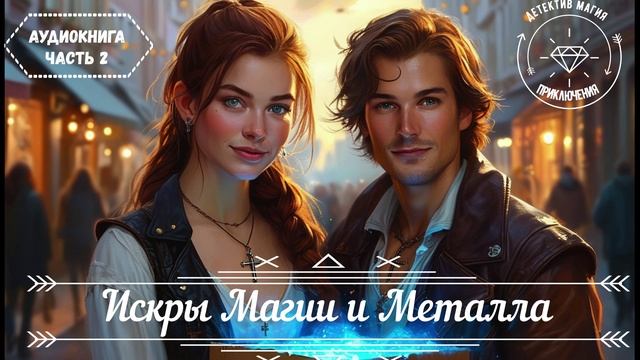🎧АУДИОКНИГА ПОЛНОСТЬЮ 🔮Искры Магии и Металла⚙️магический стимпанк фэнтези приключения ⚔️ ЧАСТЬ 2 смотреть онлайн