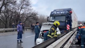 Ликвидация ДТП в Аксайском районе, 04.01.2026