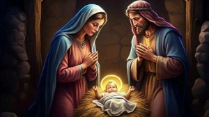 Тайна Благовоплощения - Рождество Христово. Шикарная музыкальная открытка.