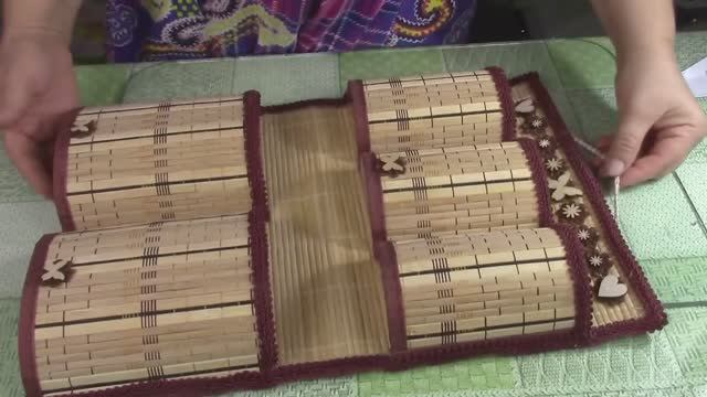 Органайзер из бамбуковых салфеток. ХоббиМаркет смотреть онлайн