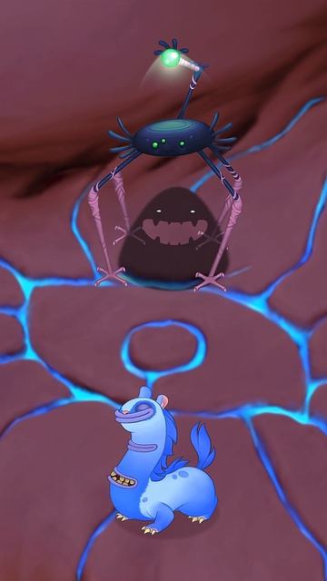 Пентумбра и Громоворёк на Островке Тени - My Singing Monsters смотреть онлайн