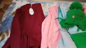 Распаковка одежды от крестной для дочки !