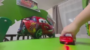 Молния маквин #дым из выхлопной трубы