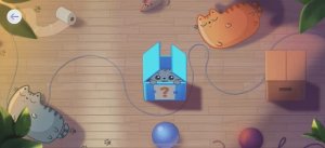 Кормим котенка. Увлекательная игра