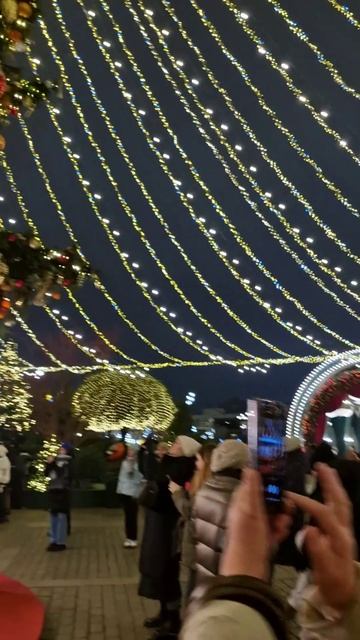 Елка на Охотном ряду возле Кремля 09.12.2025 года смотреть онлайн