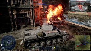 War Thunder [PC] 1 Level Tanks Gameplay #3 (Germany)