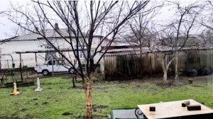 976 Ну вот всё и закончилось. Нас заливает. Ураганный ветер.Усадьба на Кубани.