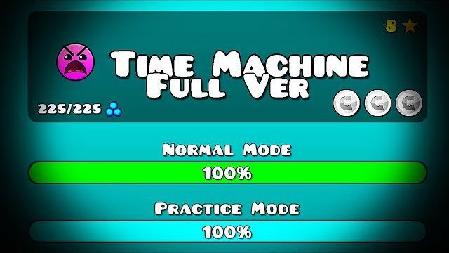 TIME MACHINE FULL VERSION BY: TRASO56 GEOMETRY DASH 2.11 смотреть онлайн