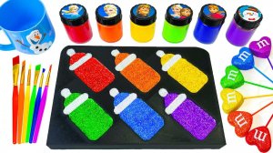 ИГРАЕМ В СЛАЙМЫ ЗАЛИВАЕМ ЦВЕТНЫЕ БУТЫЛОЧКИ ВИДЕО ДЛЯ ДЕТЕЙ ДЕТСКИЙ КАНАЛ ИГРАЛКИ-ЗАЛИПАЛКИ