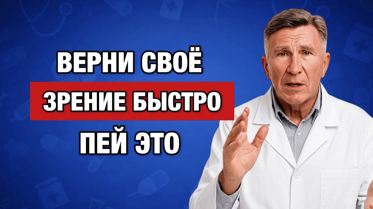 После 50 лет зрение падает не из-за возраста — врач раскрыл настоящую причину | Просто о Здоровье