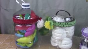 Контейнер из пластиковой бутылки. ХоббиМаркет