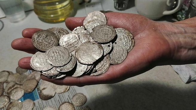 МУЖИКИ НАШЛИ КЛАД С ЗОЛОТОМ ЕГИПТЯН В РОССИИ!!!😲😲😲 смотреть онлайн