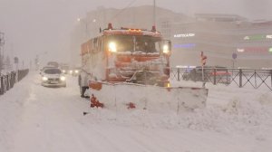 Снежный циклон пришел в Поволжье.
