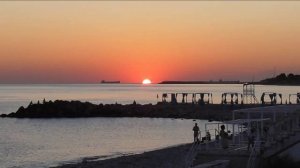 Геленджик Тонкий мыс 2021 закат видео