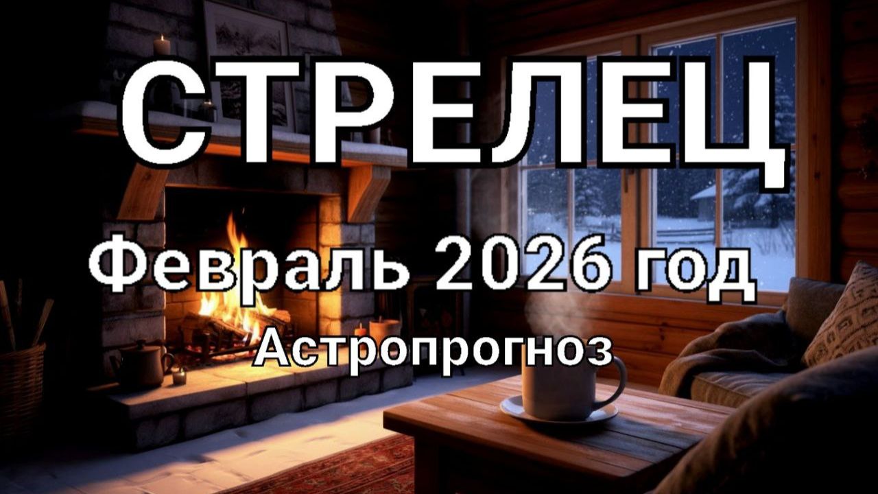 СТРЕЛЕЦ. Февраль 2026 год. Астропрогноз смотреть онлайн