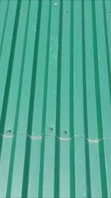 Нахлест профлиста на крыше