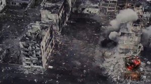 Эффектные кадры зачистки многоэтажек Степногорска.  Использовали ТМ-62