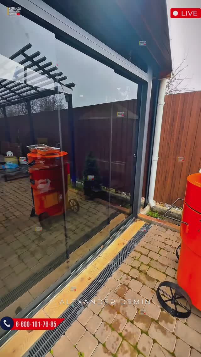 Безрамное остекление мангальной зоны смотреть онлайн