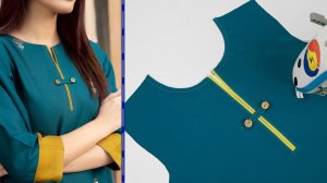 Оформление горловины с вырезом