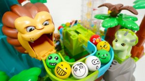 СТРОИМ ГОРКУ ДЛЯ ШАРИКОВ С ЖИВОТНЫМИ КАТАЕМ ШАРИКИ ВИДЕО ДЛЯ ДЕТЕЙ ДЕТСКИЙ КАНАЛ ИГРАЛКИ-ЗАЛИПАЛКИ