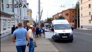 реконструкция аварии с троллейбусом и опорой ЛЭП#42