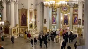 04.01.2026. Ранняя Литургия. Свято-Троицкий Измайловский собор Санкт-Петербурга.