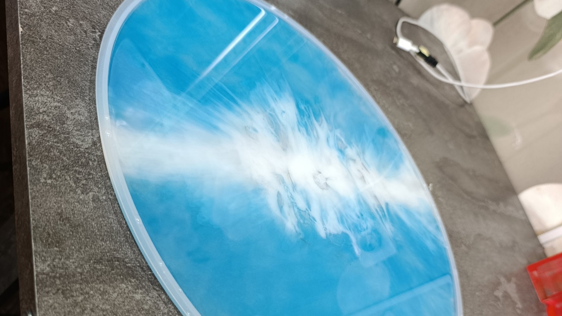 Часы из эпоксидной смолы смотреть онлайн