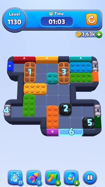 Color Block Jam 1130 Уровень смотреть онлайн