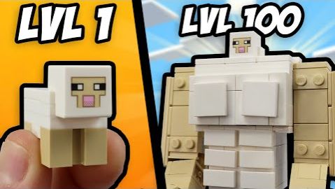 Улучшаем СЛАБЫХ мобов LEGO Minecraft смотреть онлайн